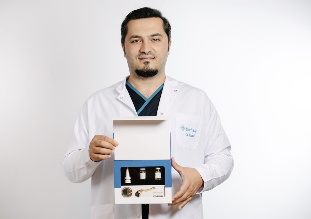 الدكتور بلوي مع مجموعة NEO FUE التحضيرية