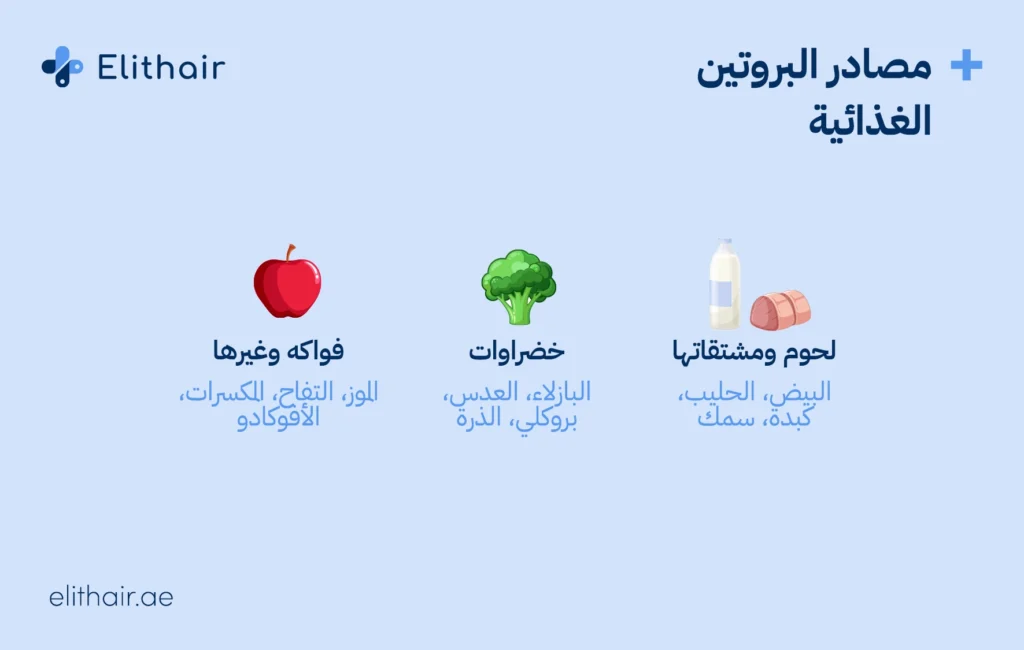 الأغذية الغنية بالبيوتين - مركز اليت هير لزراعة الشعر
