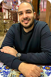قبل زراعة الشعر لليوتيوبر علي عمار