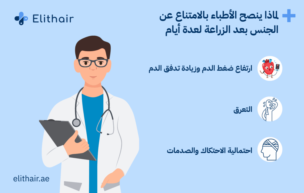 أسباب الامتناع عن الجنس بعد زراعة الشعر - مركز اليت هير