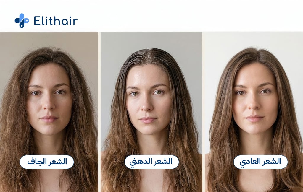أنواع الشعر - مركز اليت هير لزراعة الشعر